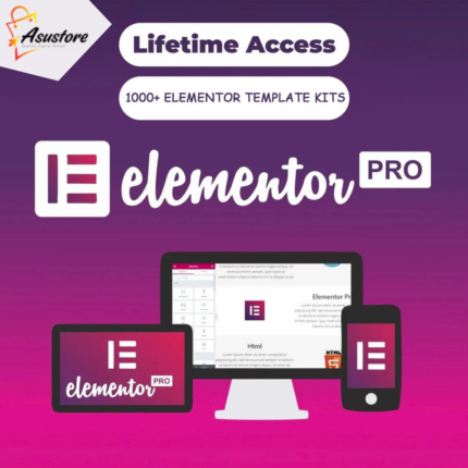 Elementor Pro Version with Lifetime Updates - All Features Unlocked