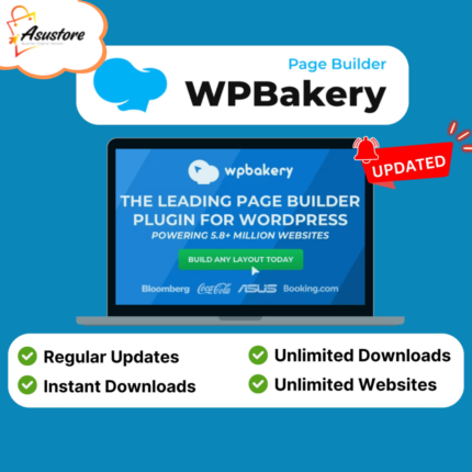 WPBakery Page Builder - Unleash Your WordPress Creativity (Lifetime Updates and all features unlocked)